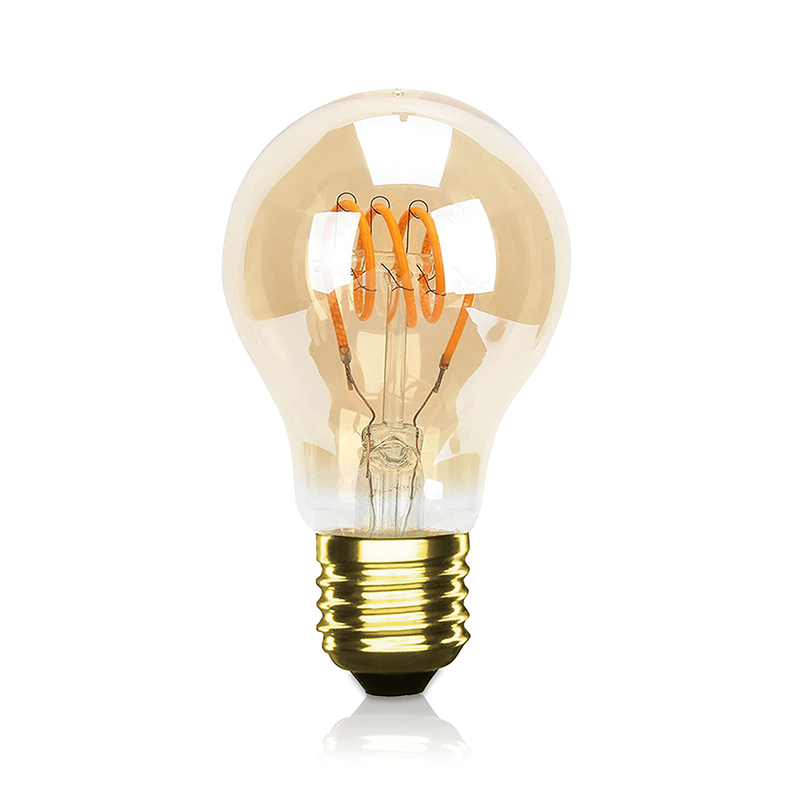 LED FILAMENT E27 BIRNE DIMMBAR BERNSTEIN 2200K 4 Watt