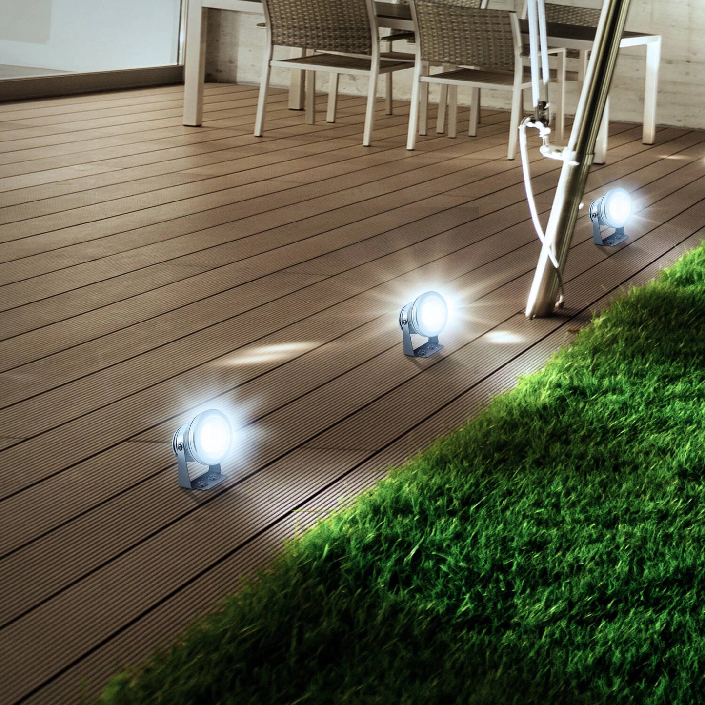 VerlichtWonen Spot Outdoor LED 7W IP67 12V Cozar - VerlichtWonen