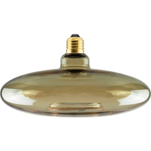 VerlichtWonen LED Floating UFO Ø220 smokey grijs | E27 | 4,5 W (19 W) | 185 lm | 1.900 K - VerlichtWonen