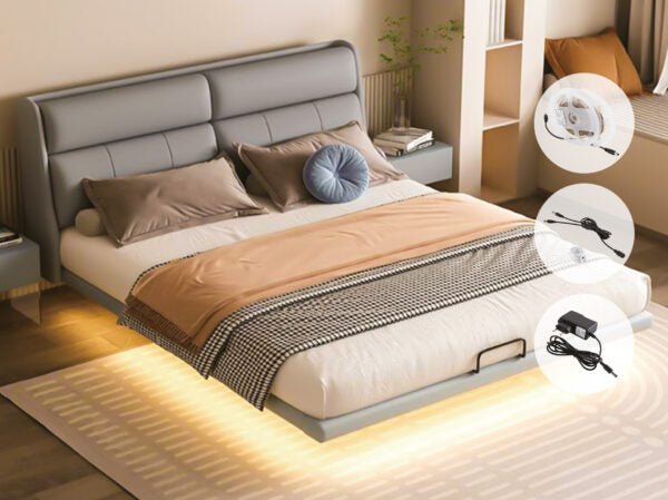 VerlichtWonen LEDSTRIP BEDVERLICHTING 12V 3W/M 3000K MET BEWEGINGSSENSOR - VerlichtWonen