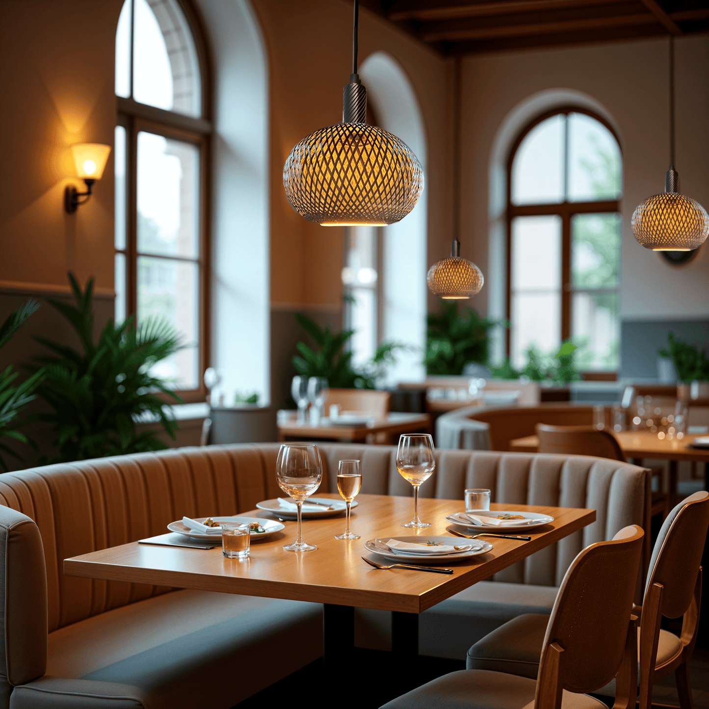 LED Floating Oval 300 Bronze Bamboo 30cm 6 W | 330 lm | 2200 K | CRI +90 - VerlichtWonen