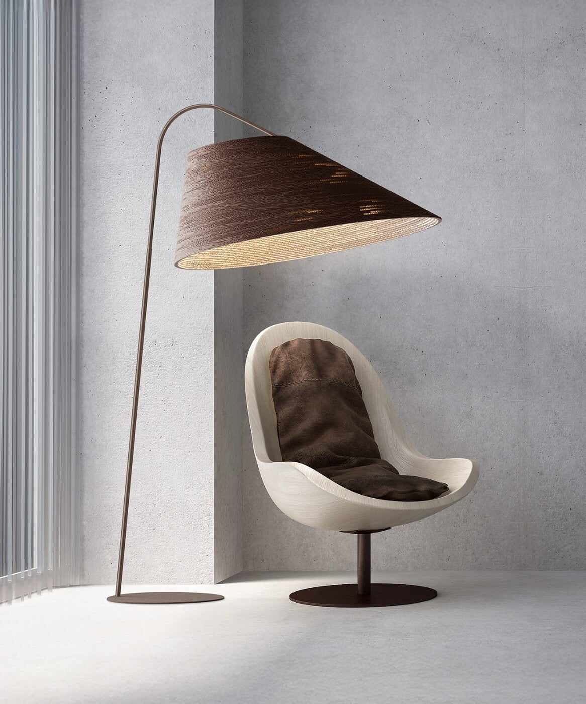 Think Paper floor lamp - VerlichtWonen
