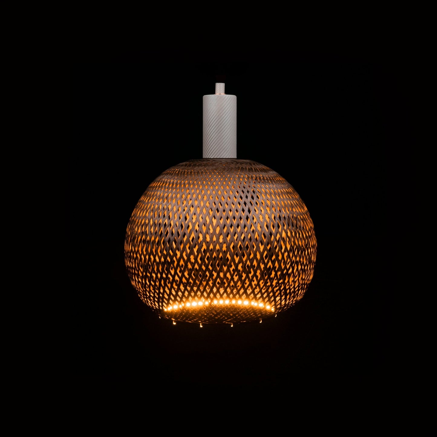 LED Floating Globe 300 Bronze Bamboo 30cm 6 W | 330 lm | 2200 K | CRI +90 - VerlichtWonen