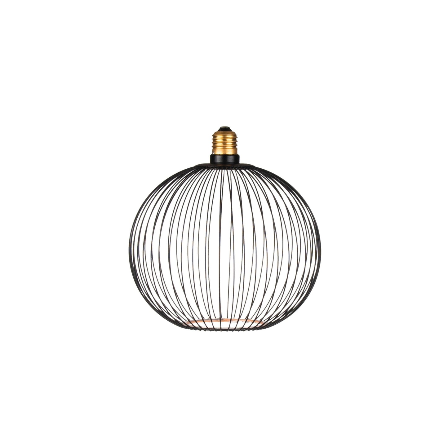 LED Floating Globe 180 Black Metal 18cm 5 W | 320 lm | 2200 K | CRI +90 - VerlichtWonen