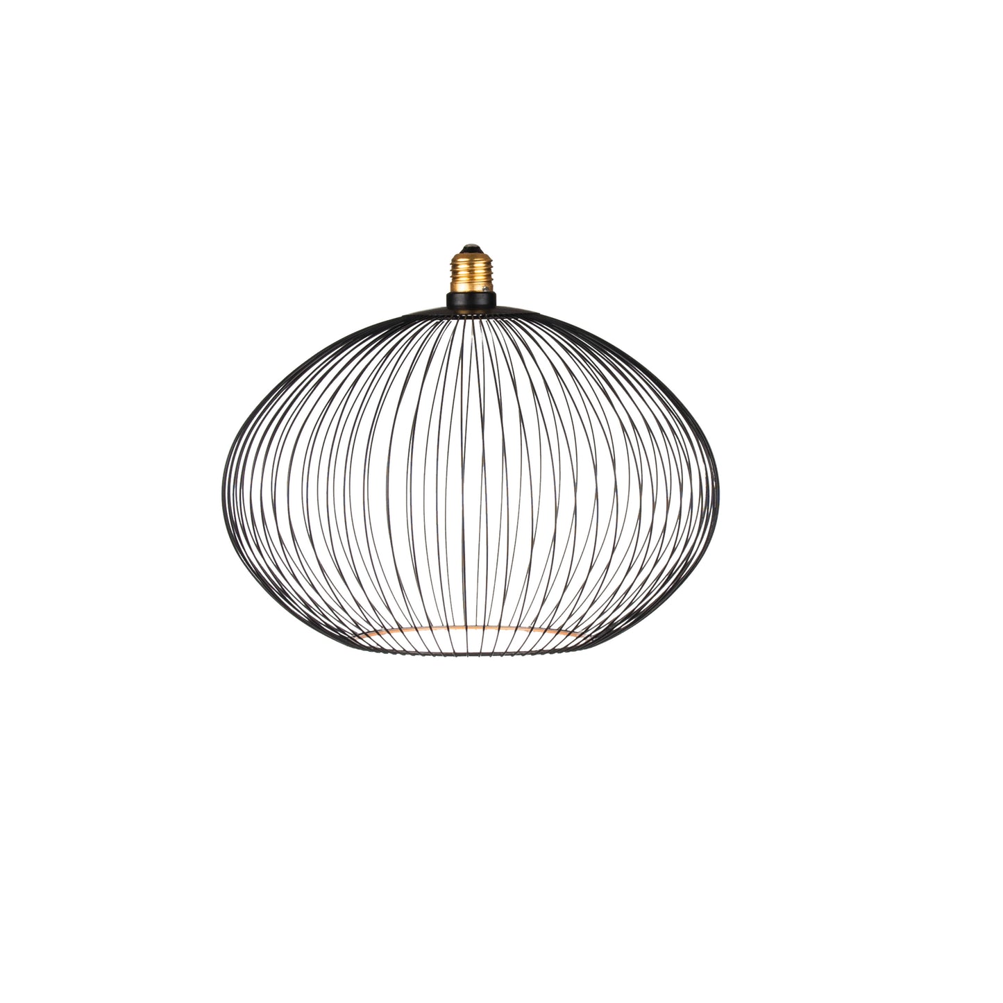 LED Floating Oval 300 Black Metal 30cm 6 W | 330 lm | 2200 K | CRI +90