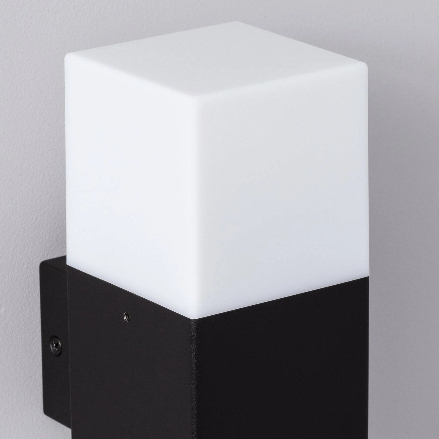 VerlichtWonen Wandlamp Outdoor Aluminium Betanzos Zwart - VerlichtWonen