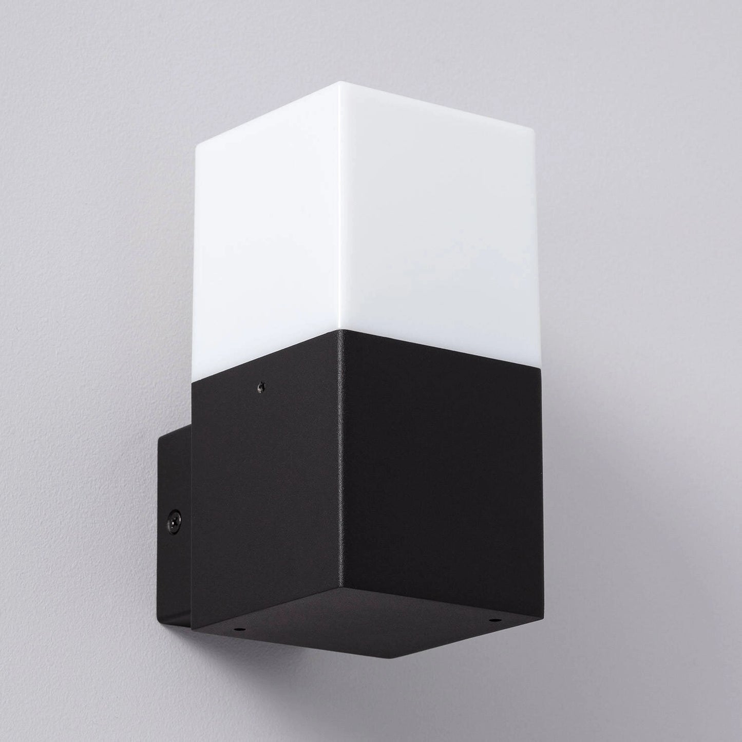 VerlichtWonen Wandlamp Outdoor Aluminium Betanzos Zwart - VerlichtWonen