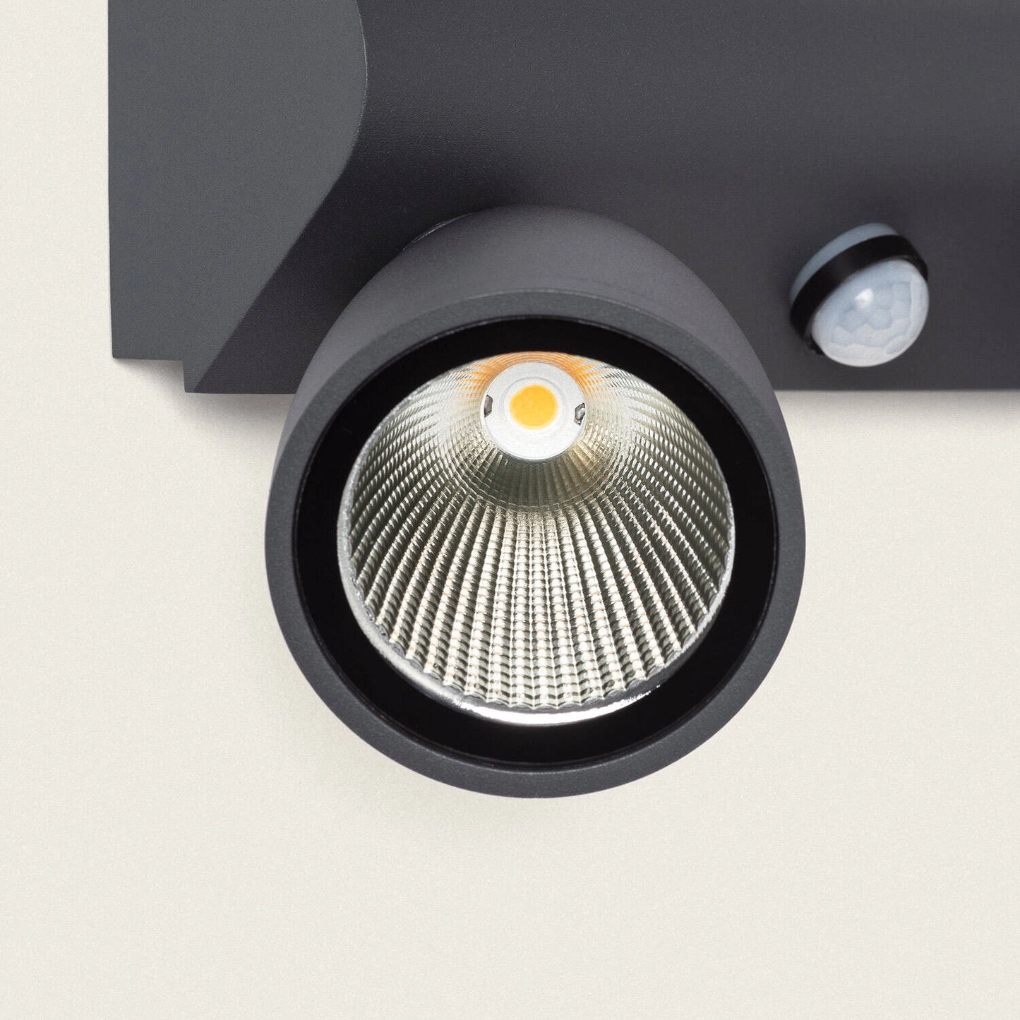 VerlichtWonen Wandlamp Aluminium met Bewegingssensor Calella Double Large