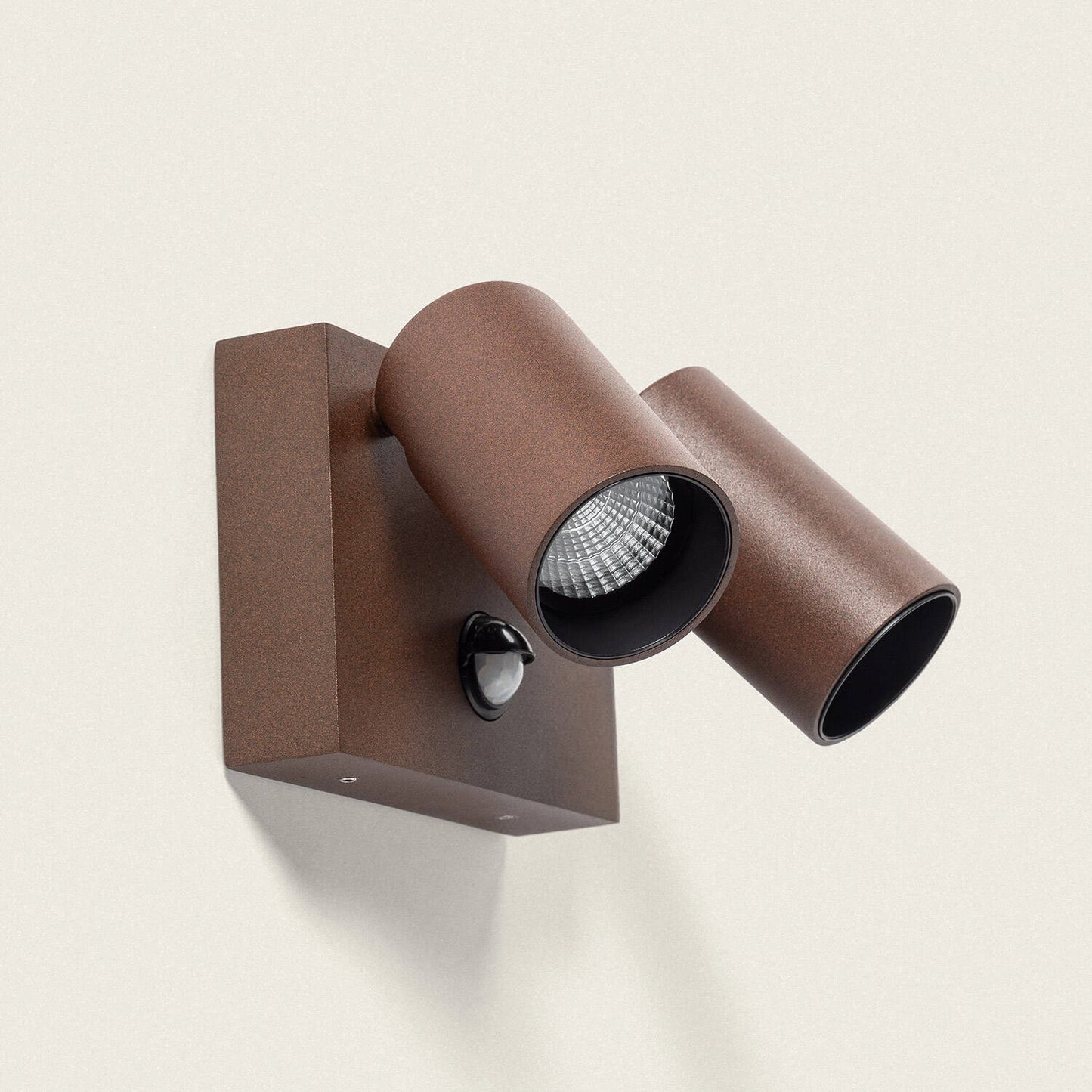VerlichtWonen Wandlamp Outdoor Twee Spots met sensor Kyra - VerlichtWonen