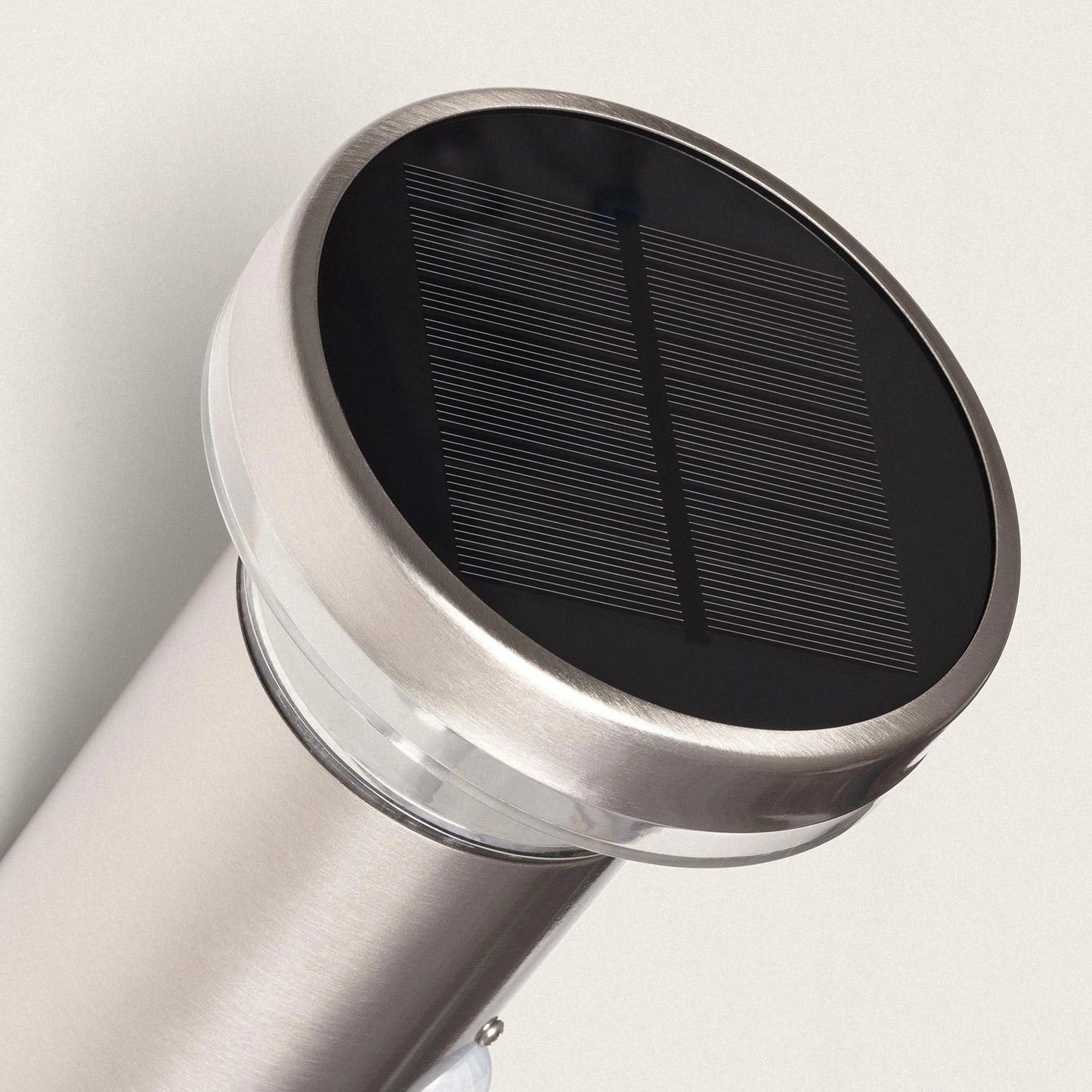 VerlichtWonen Wandlamp Outdoor Solar LED Aluminium met Bewegingssensor Biot