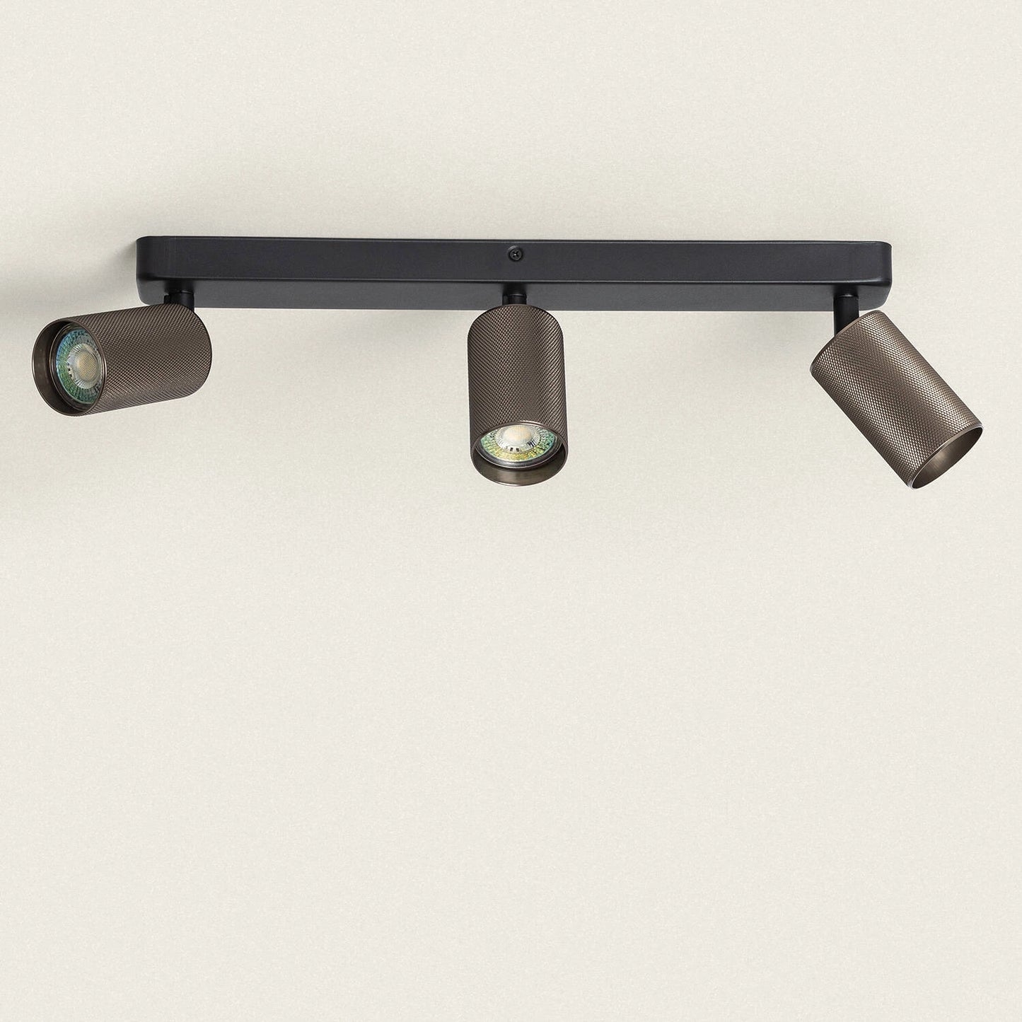 VerlichtWonen Plafondlamp Aluminium 3 Spots - 4 kleuren - VerlichtWonen