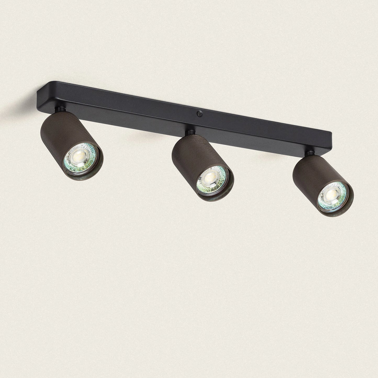 VerlichtWonen Plafondlamp Aluminium 3 Spots - 4 kleuren - VerlichtWonen