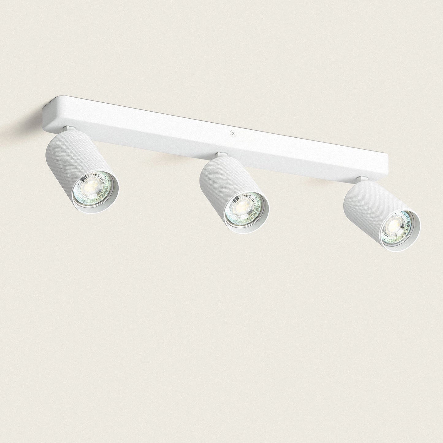 VerlichtWonen Plafondlamp Aluminium 3 Spots - 4 kleuren - VerlichtWonen