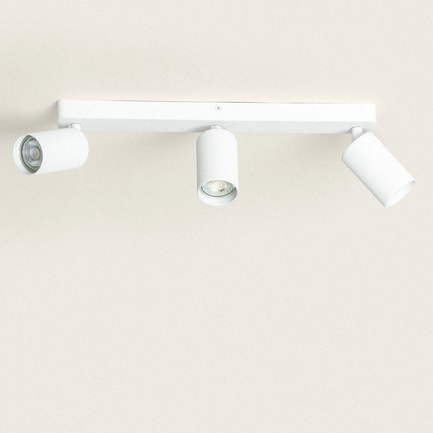 VerlichtWonen Plafondlamp Aluminium 3 Spots - 4 kleuren - VerlichtWonen