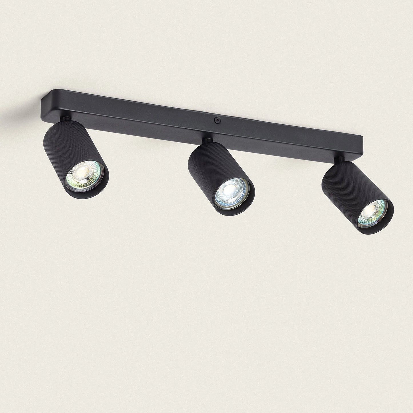 VerlichtWonen Plafondlamp Aluminium 3 Spots - 4 kleuren - VerlichtWonen