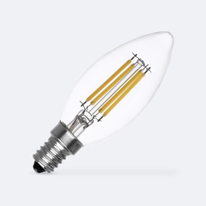 VerlichtWonen LED Lamp Filament E14 6W 720 lm C35 Kaars – Klassieke elegantie met moderne kracht - VerlichtWonen