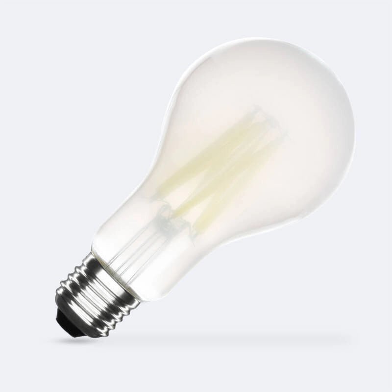LED Lamp Filament E27 7.3W 1535 Im A70 Opal Klasse A - VerlichtWonen
