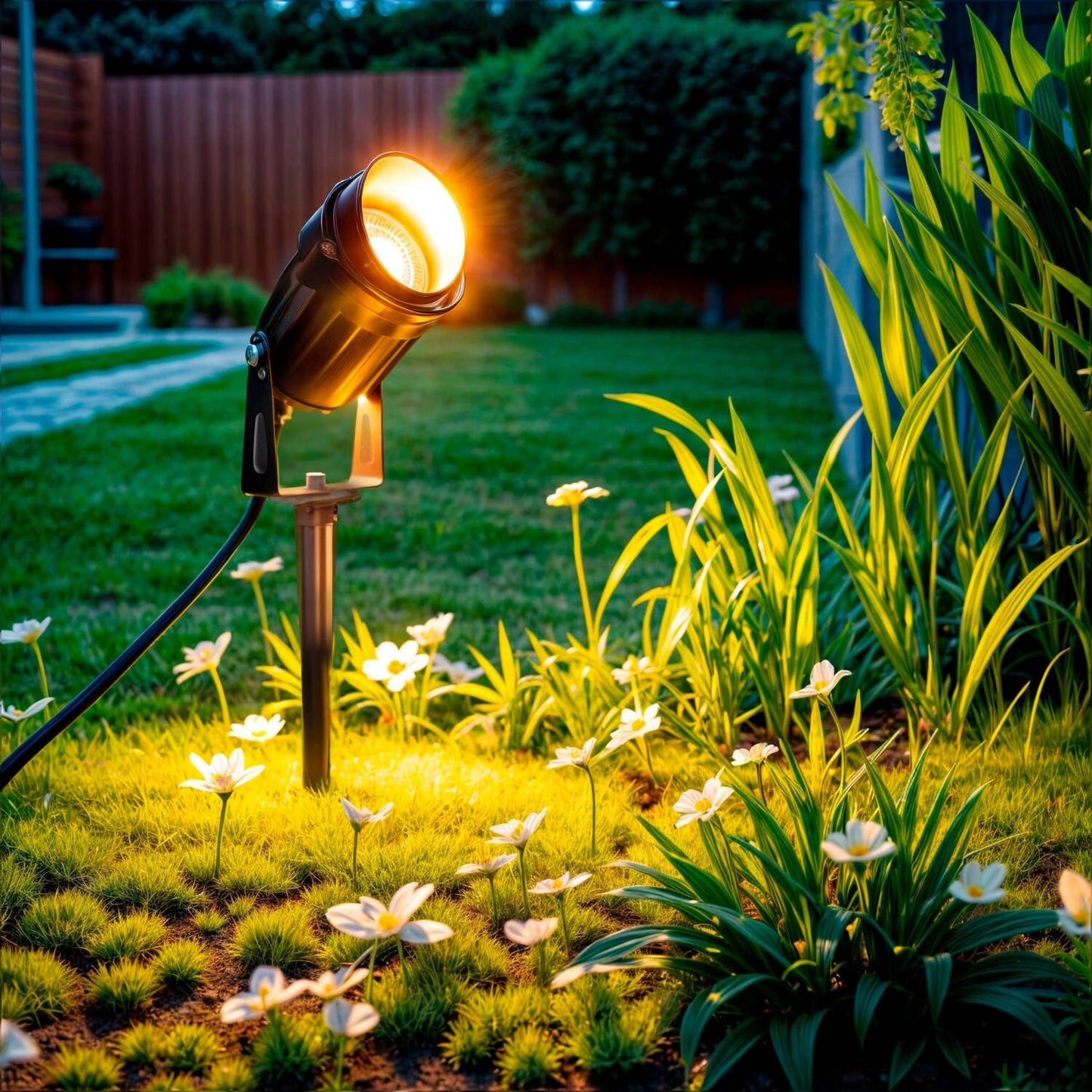 VerlichtWonen Spotlight Vence LED met Spike - VerlichtWonen