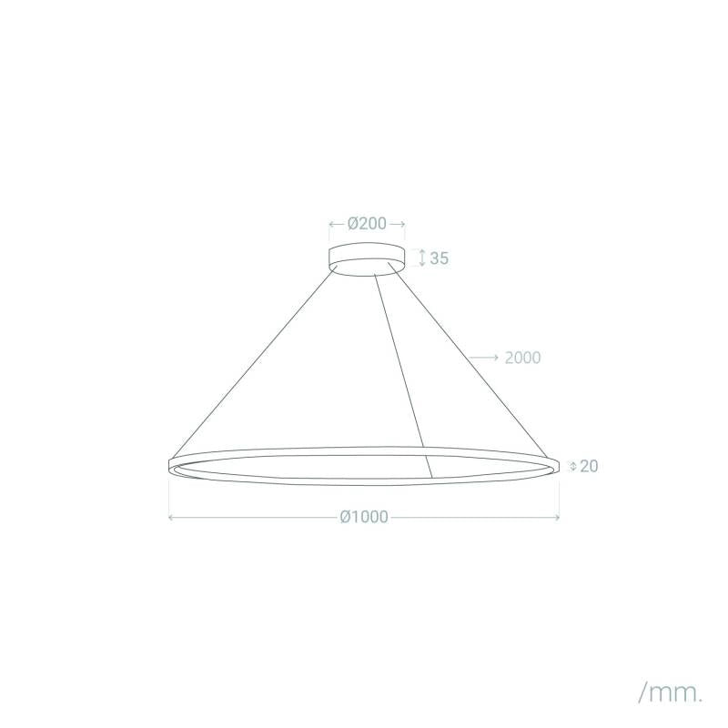 VerlichtWonen Hanglamp van Metaal Big Ivo