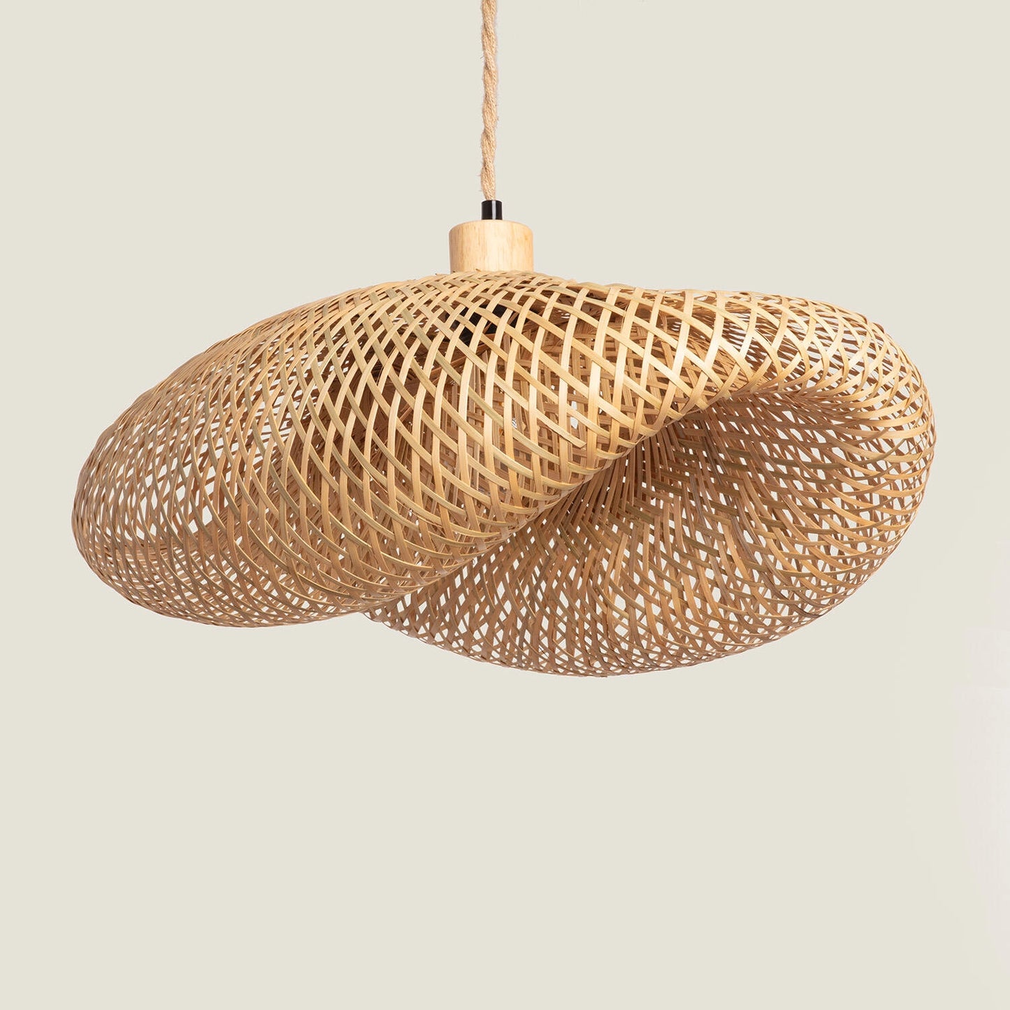 VerlichtWonen Hanglamp Bamboe Harikiri - VerlichtWonen