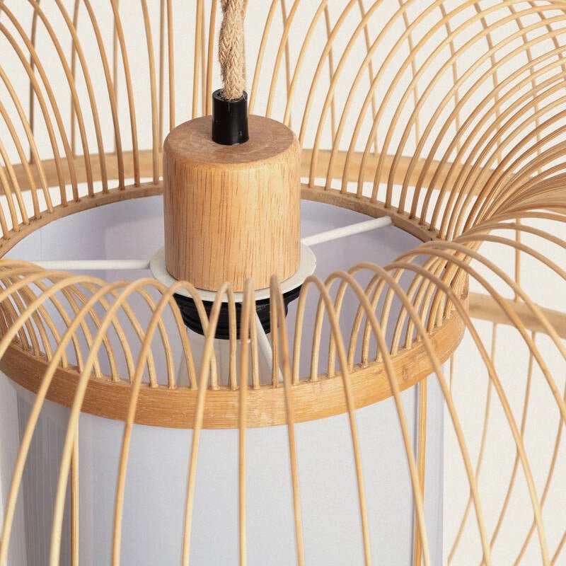 VerlichtWonen Hanglamp Bamboe Ofelia - VerlichtWonen