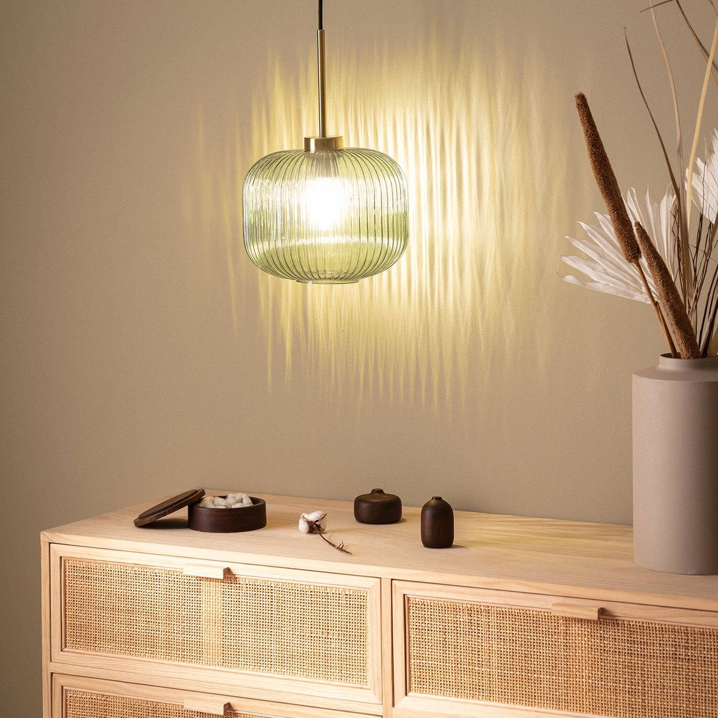 VerlichtWonen Hanglamp van Glas Edward - VerlichtWonen