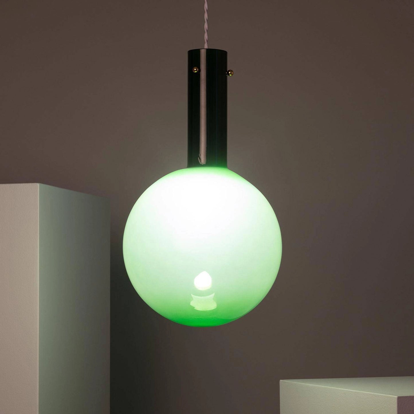 VerlichtWonen Hanglamp Glas Aceituna