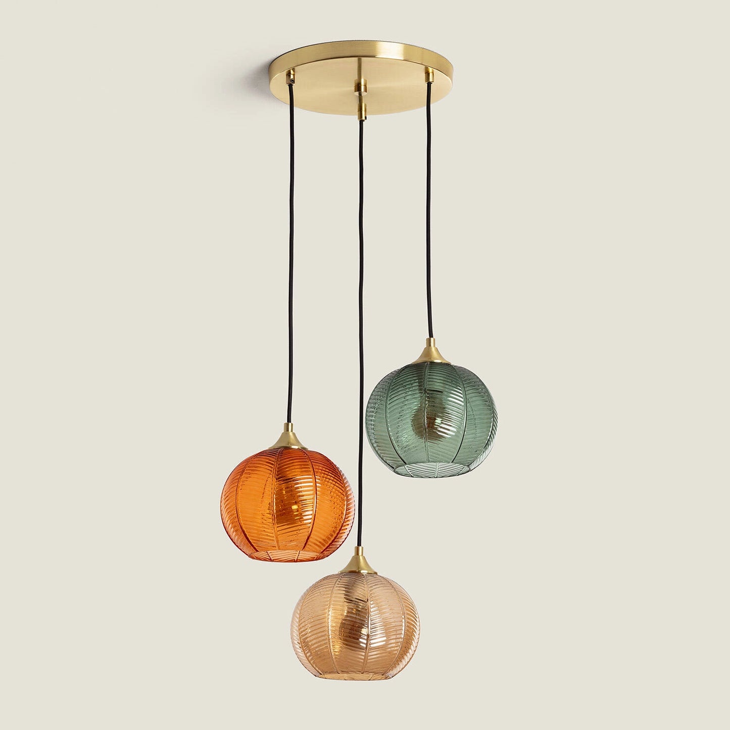 VerlichtWonen Hanglamp Glas Triniti - VerlichtWonen