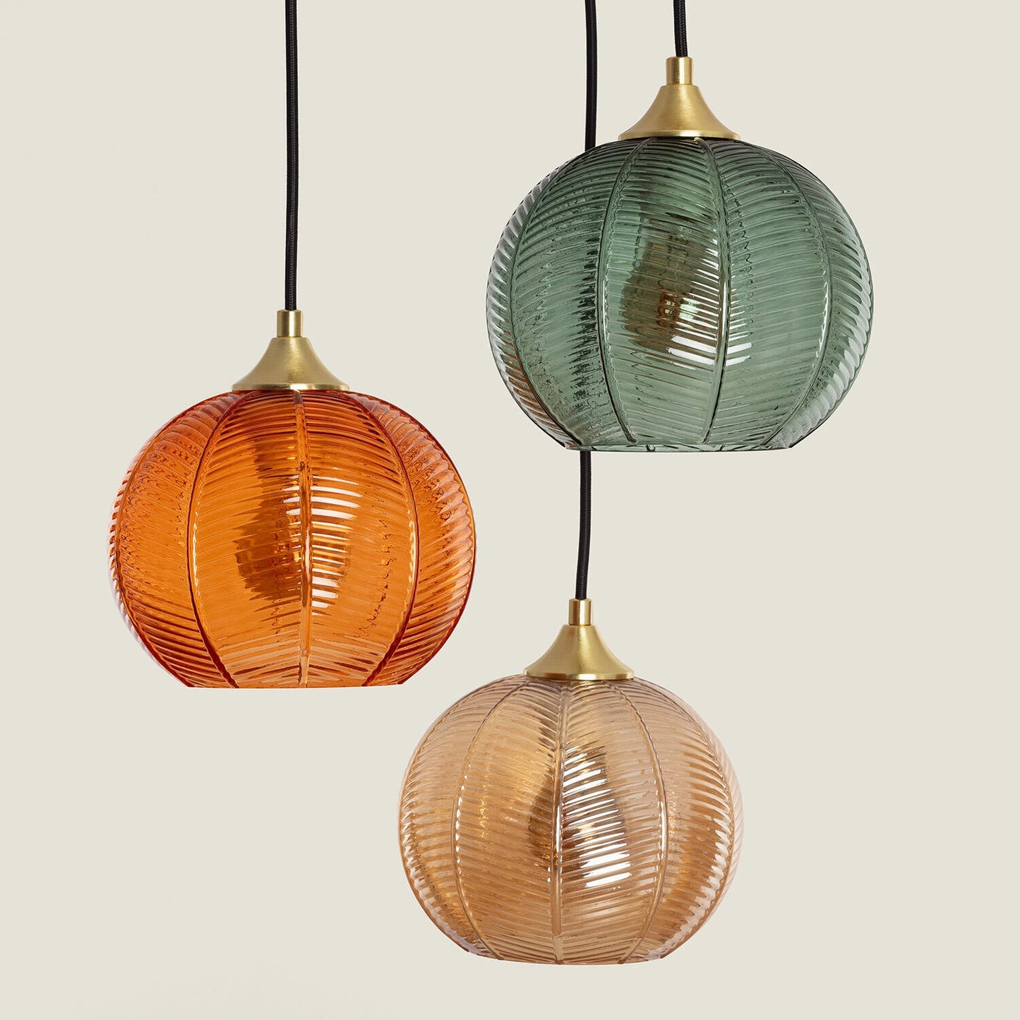 VerlichtWonen Hanglamp Glas Triniti - VerlichtWonen