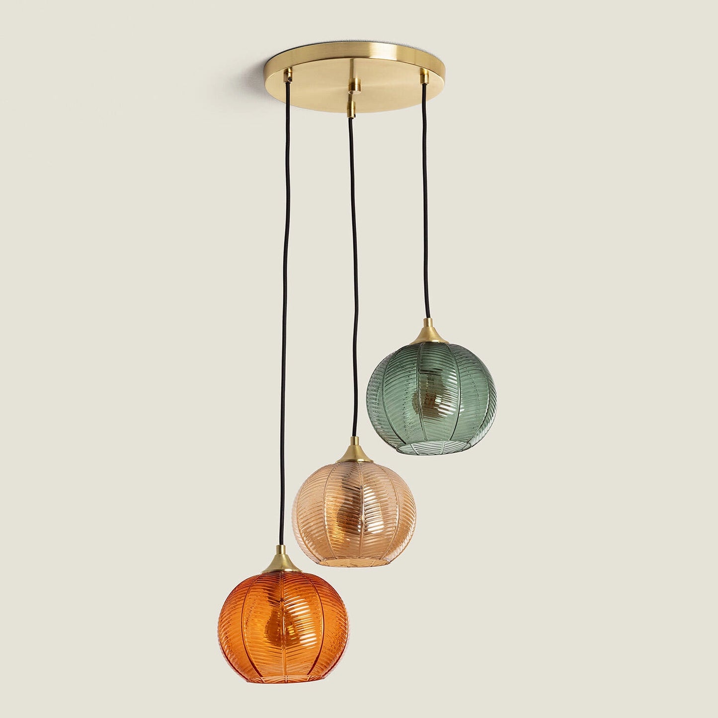 VerlichtWonen Hanglamp Glas Triniti - VerlichtWonen