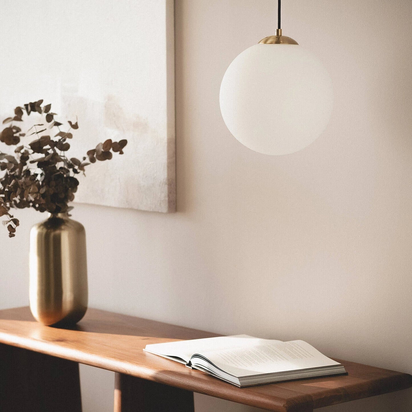 Hanglamp van Metaal en Glas Boony - VerlichtWonen