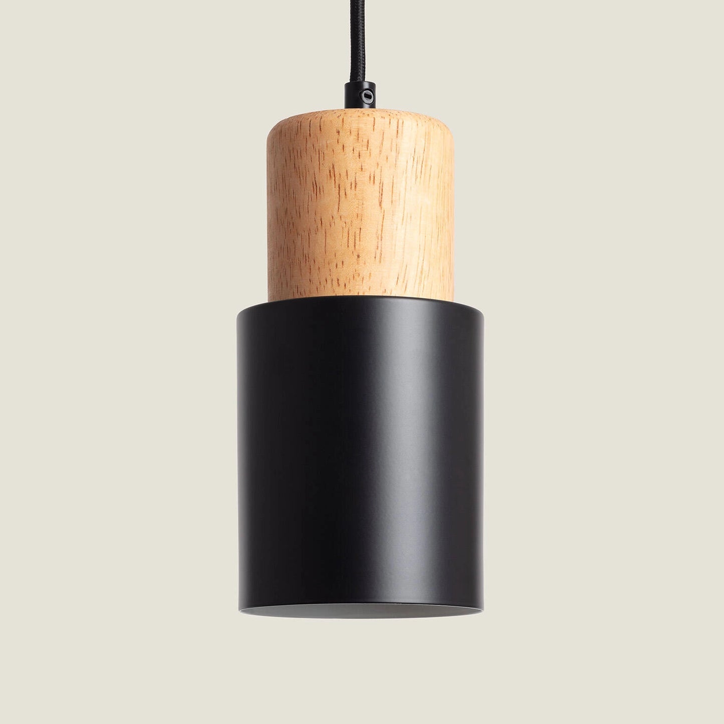 VerlichtWonen Hanglamp Metaal en Hout Kiddy - VerlichtWonen