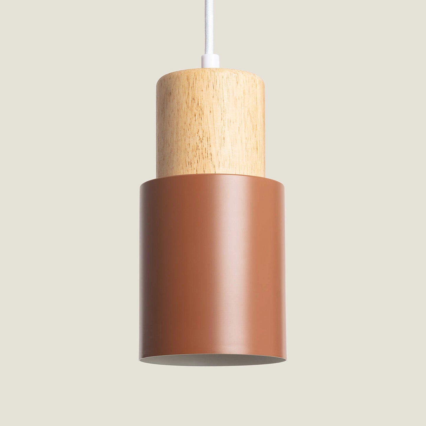 VerlichtWonen Hanglamp Metaal en Hout Kiddy - VerlichtWonen