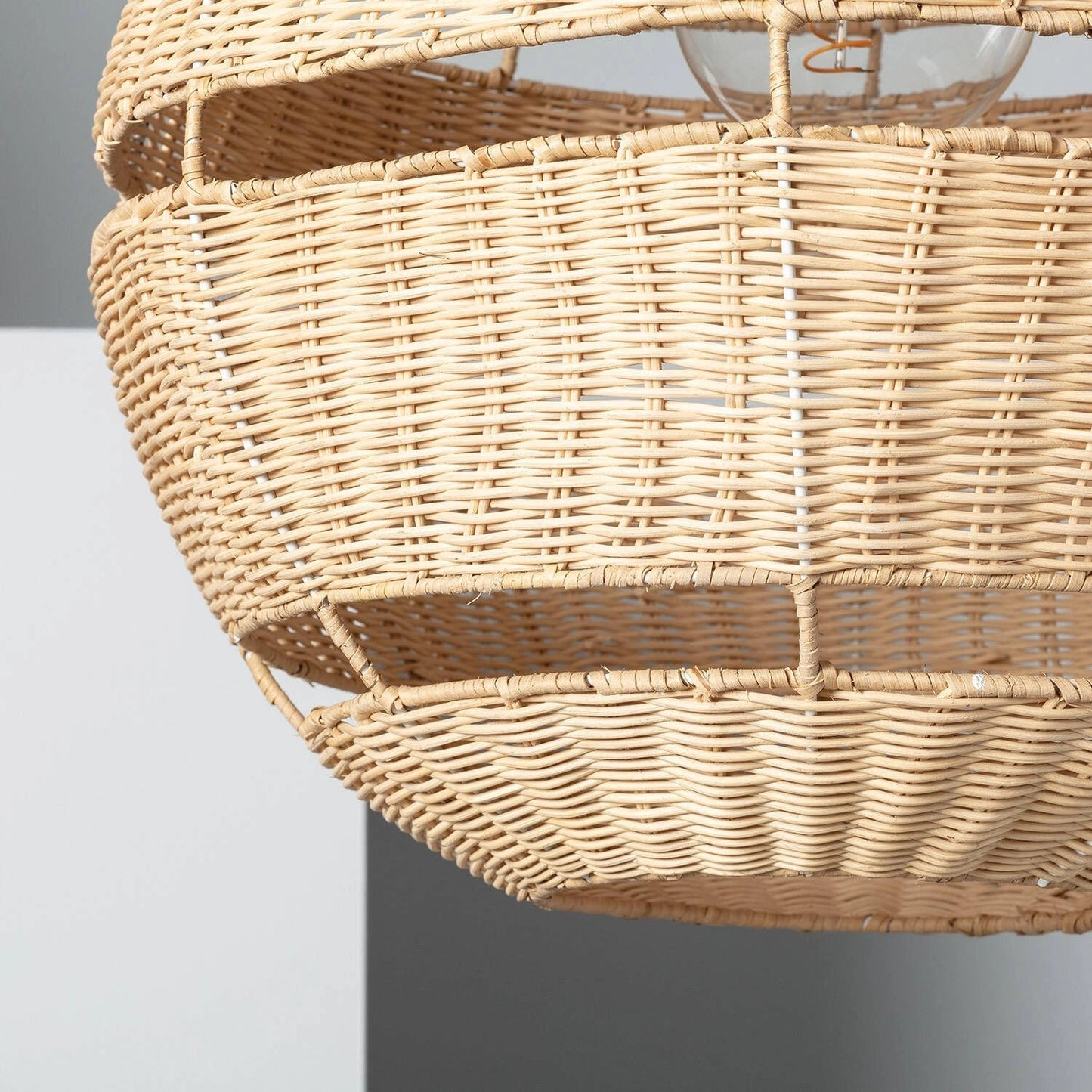 VerlichtWonen Hanglamp Rotan Big Bulang Ø500 mm - VerlichtWonen