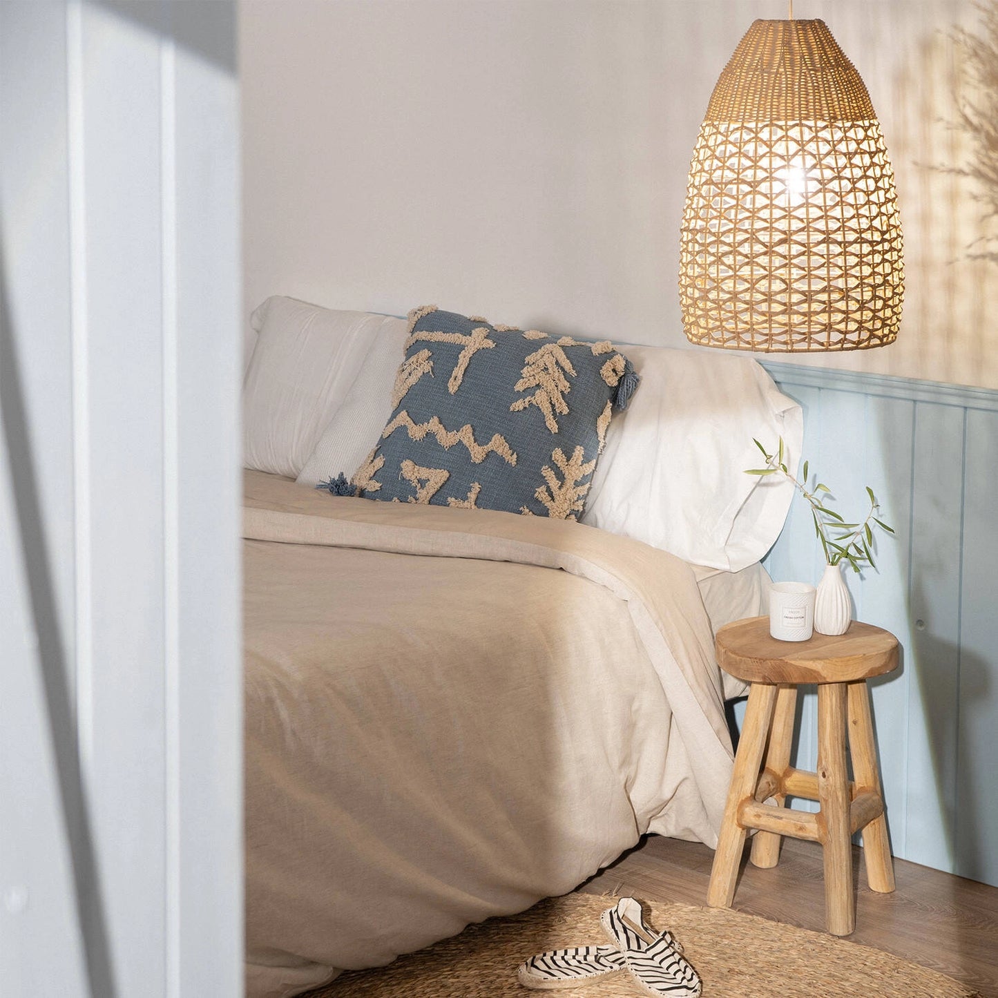 VerlichtWonen Hanglamp van Rotan Jinjan