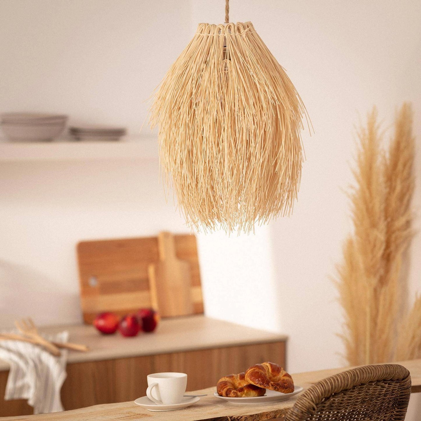 VerlichtWonen Hanglamp Rotan Kathmandu