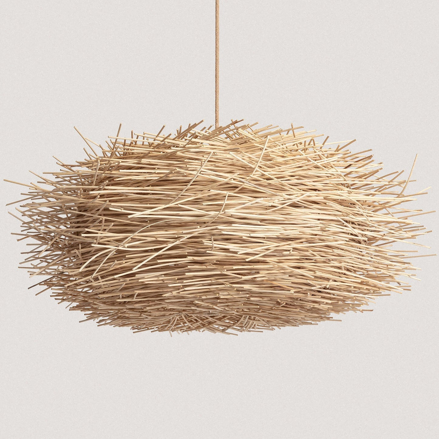 VerlichtWonen Hanglamp Rotan Nulia