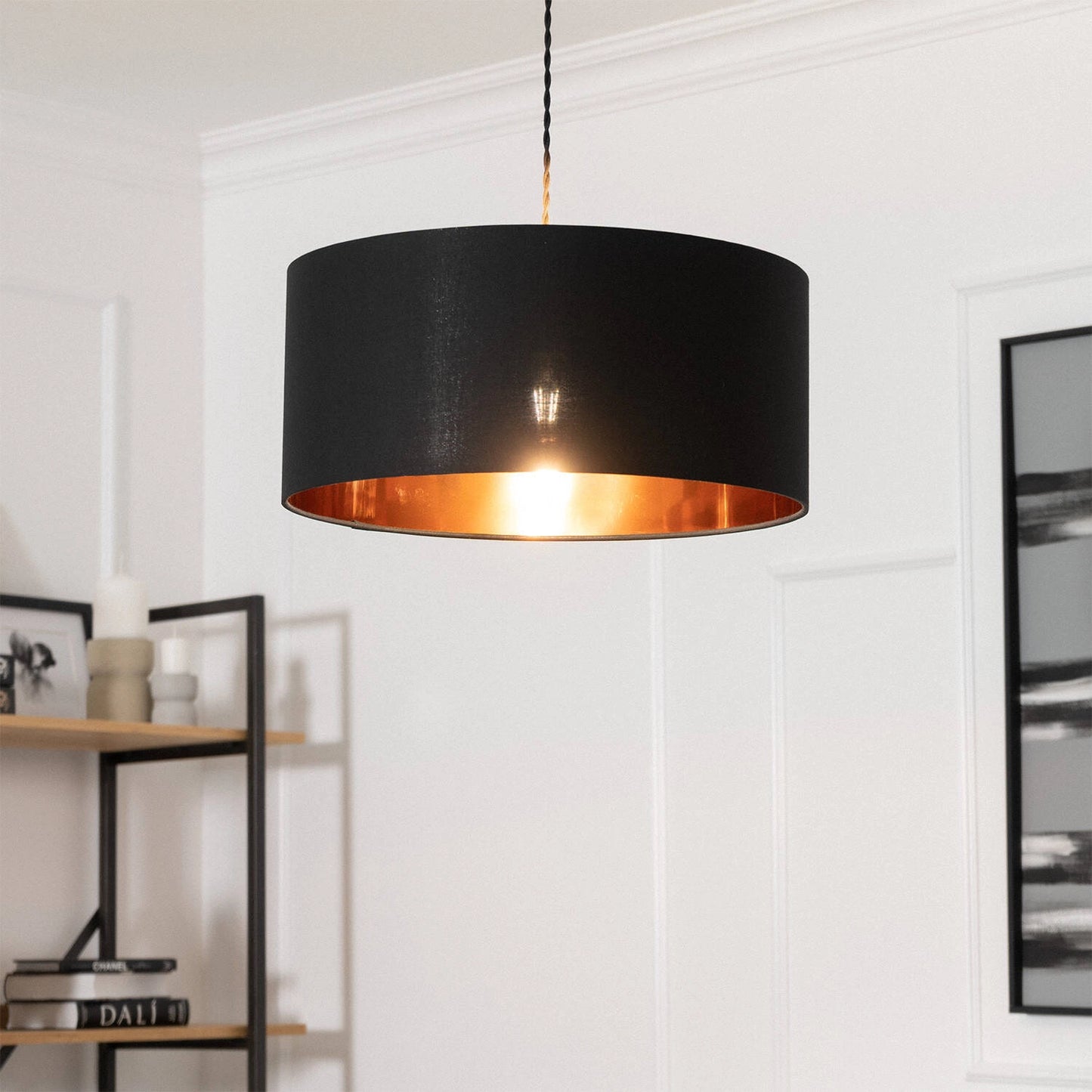 VerlichtWonen Hanglamp Textiel Reflect - VerlichtWonen