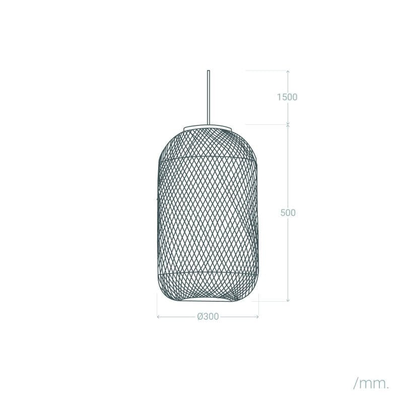 VerlichtWonen Hanglamp Bamboe Dender - VerlichtWonen