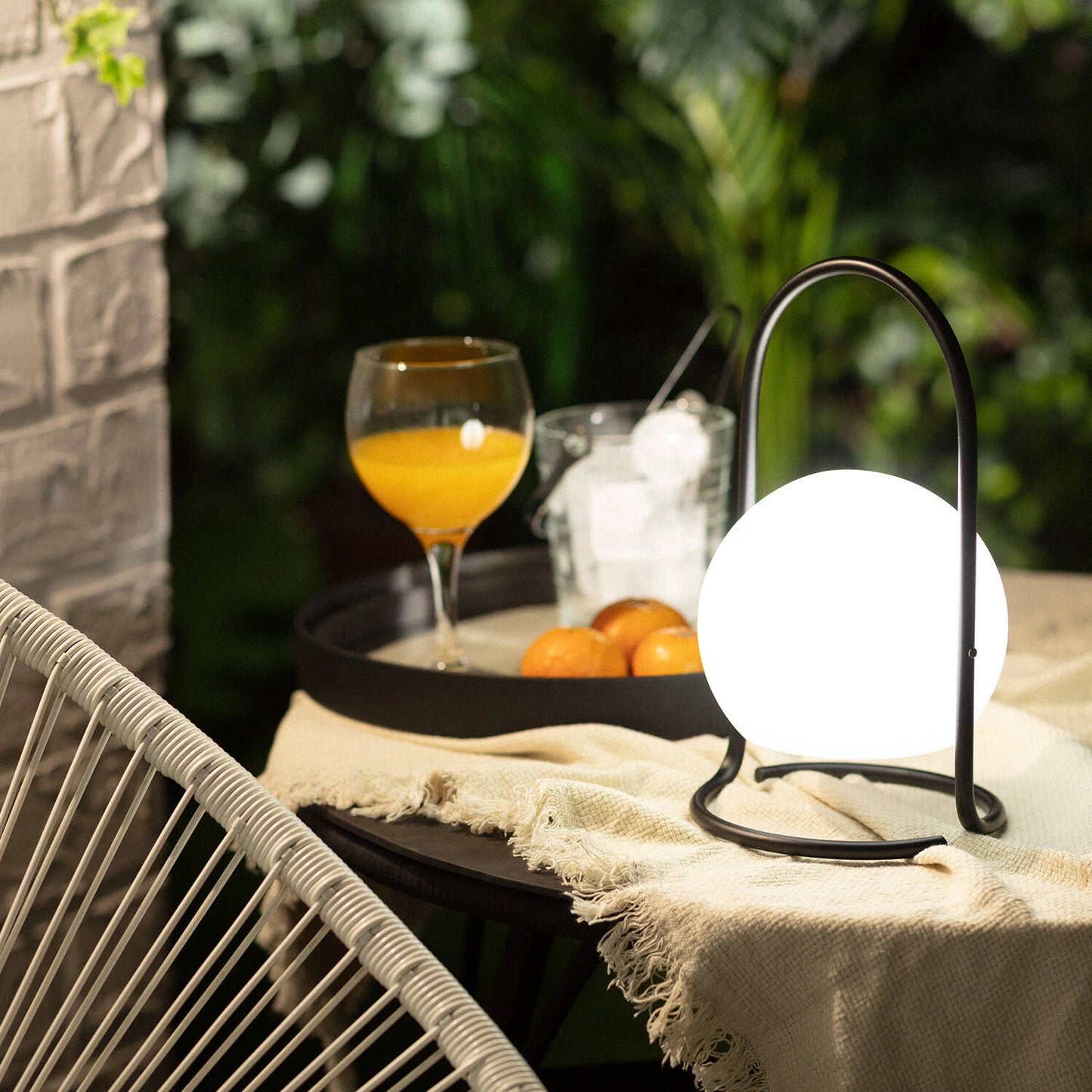 VerlichtWonen Tafellamp Outdoor LED Metaal met USB oplaadbaar Duisburg