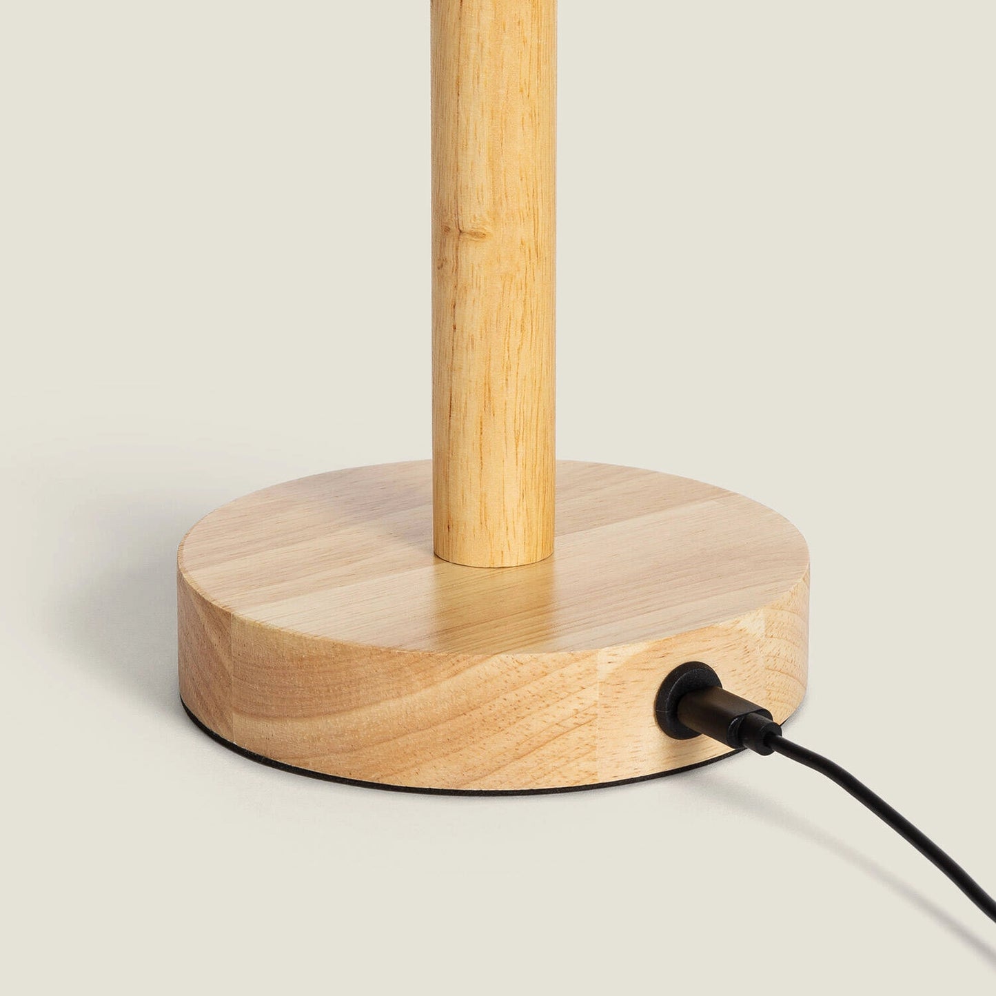 VerlichtWonen Tafellamp Hout Oplaadbaar Heidelberg
