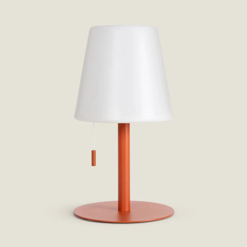 VerlichtWonen Tafellamp Outdoor Aluminium Oplaadbaar Luckau