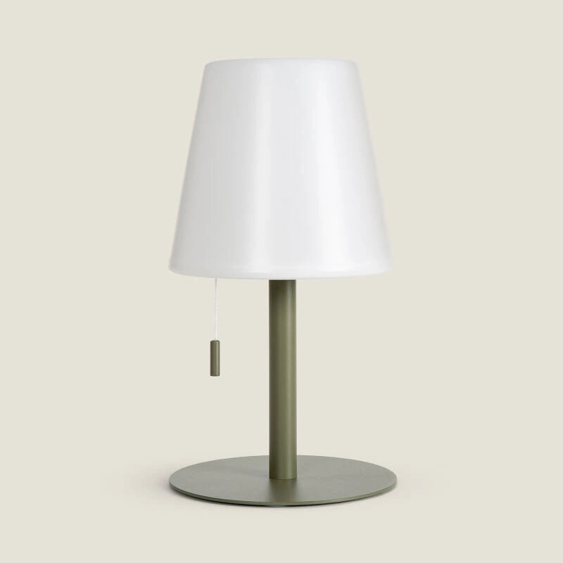 VerlichtWonen Tafellamp Outdoor Aluminium Oplaadbaar Luckau