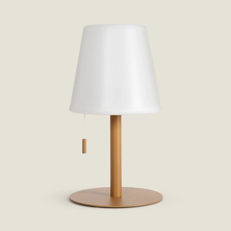 VerlichtWonen Tafellamp Outdoor Aluminium Oplaadbaar Luckau - VerlichtWonen
