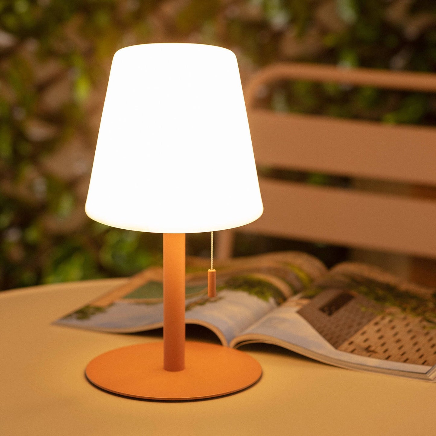 VerlichtWonen Tafellamp Outdoor Aluminium Oplaadbaar Luckau