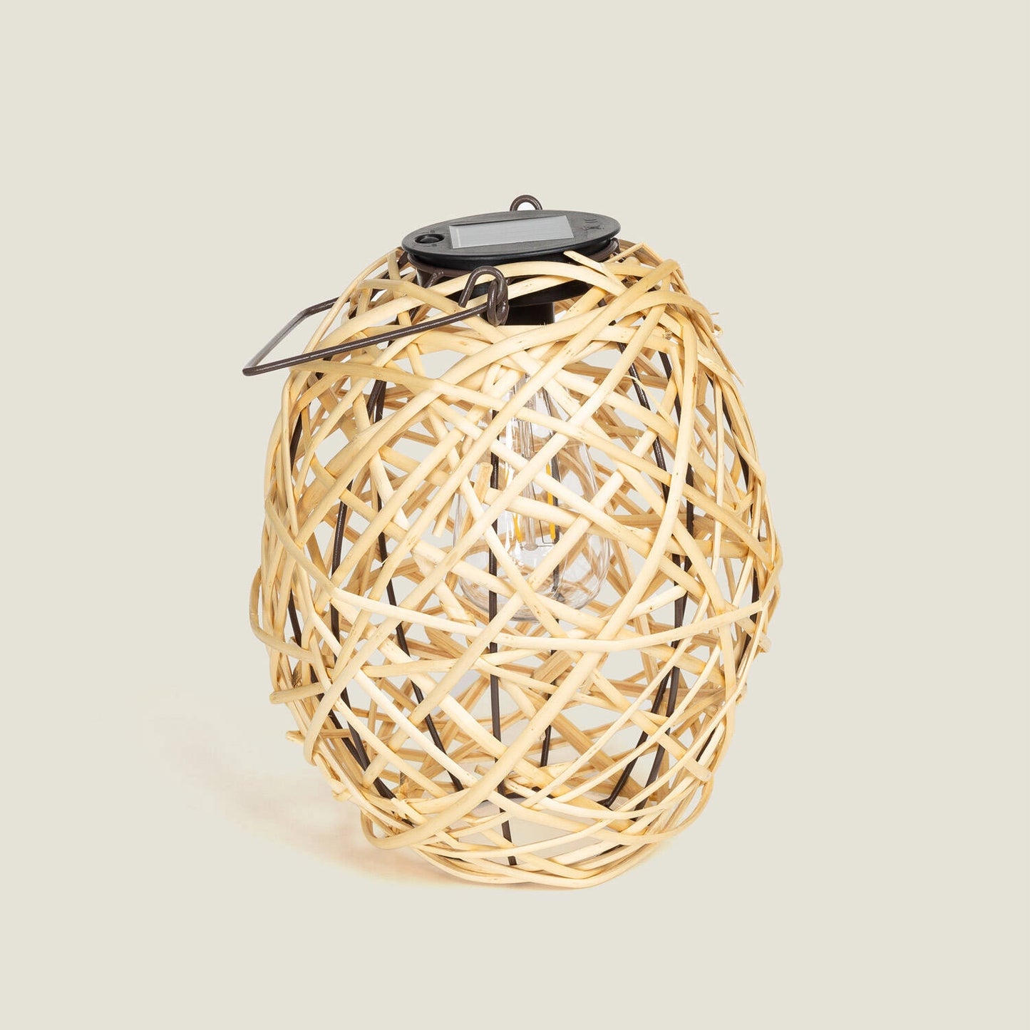 VerlichtWonen Tafellamp Outdoor Solar Rotan Bali