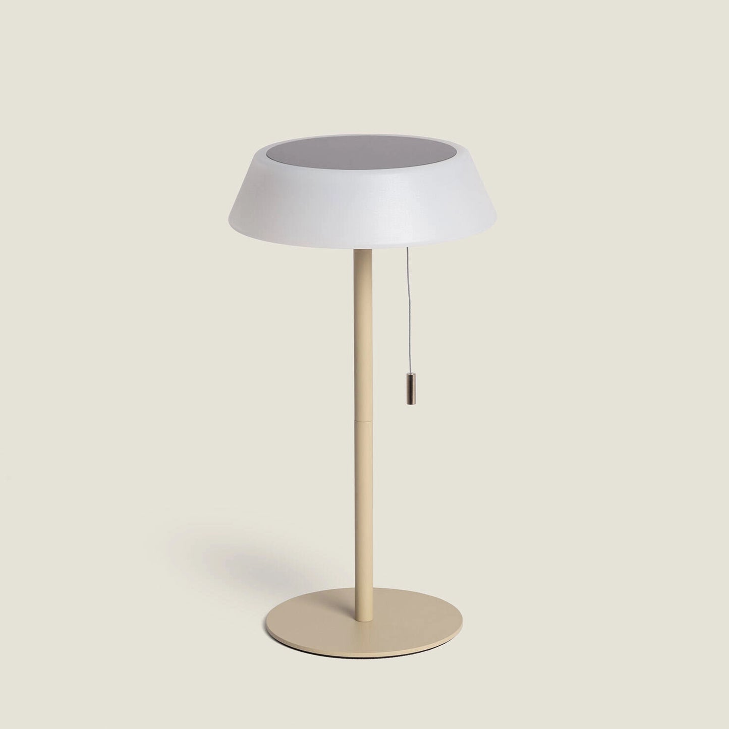 VerlichtWonen Unieke Tafellamp Solar en USB Outdoor Metaal Darmstadt - VerlichtWonen