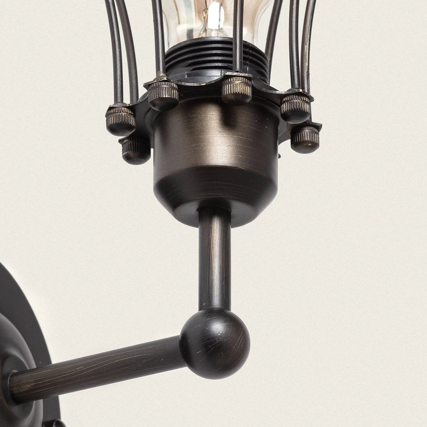 VerlichtWonen Wandlamp Metaal Badajoz - VerlichtWonen