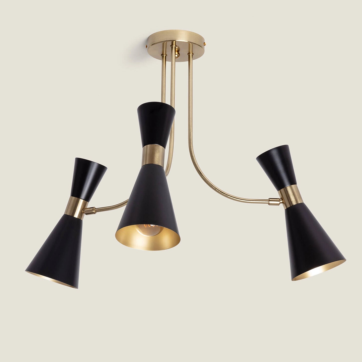 Plafondlamp Metaal 3 Spots Fernando - VerlichtWonen