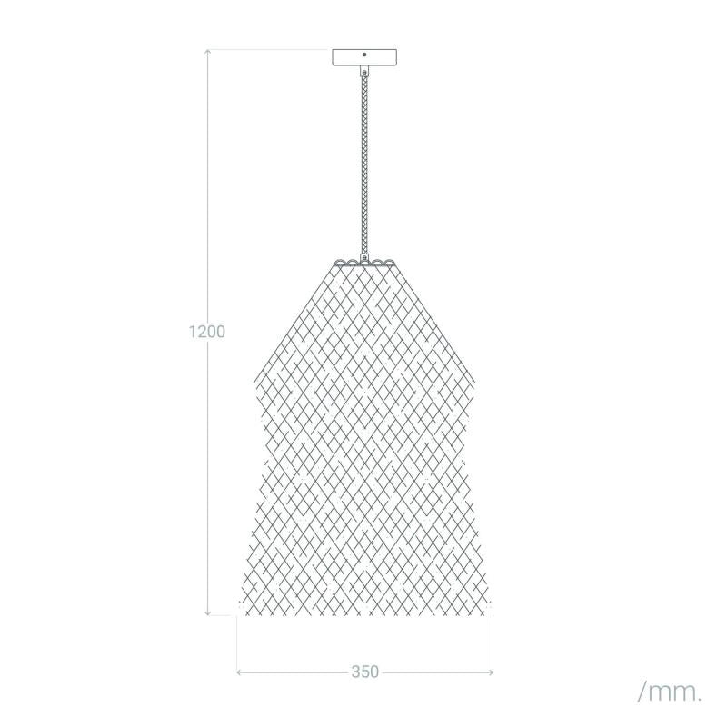 VerlichtWonen Hanglamp Rotan Kathmandu